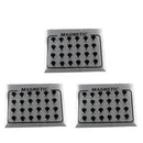 12 Pair Mens Women Black Magnetic Clip On Ear Stud Earrings No Piercing 6mm