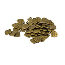 50 Pieces Vintage Made With Love Heart Charms Pendants For Jewelry DIY Making Craft