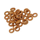 100pcs 13mm Small Wooden Rings Unfinished Wood Toss Rings Hoops DIY Crafts