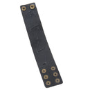 Men Women Biker Punk Rock Wide Leather Bracelets Adjustable With Snap Button