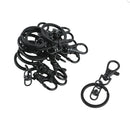 10pcs Metal Swivel Clasps Snap Hook Lobster Claw Clasp Jewelry Findings