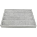 Women Earrings Rings Jewelry Organizer Case Storage Display Showcase Velvet Board Box Tray