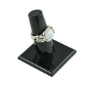 Vintage Fashion Hollow Filigree Ring Natural White Turquoise Ring Adjustable