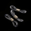 18pcs Anti-slip Rubber Ends Retainer Connector Holder For Eyeglass Chain