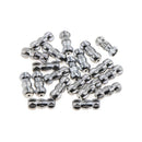 20 Sets Silver Screw Clasp For Jewelry Making Bracelet Necklace Findings