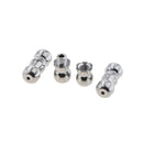 20 Sets Silver Screw Clasp For Jewelry Making Bracelet Necklace Findings