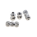 20 Sets Silver Screw Clasp For Jewelry Making Bracelet Necklace Findings