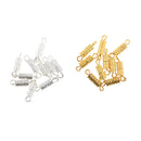 20pcs Screw Clasp For Necklace Bracelet Swivel Connectors Jewelry Findings