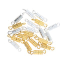20pcs Screw Clasp For Necklace Bracelet Swivel Connectors Jewelry Findings