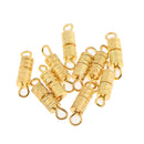 20pcs Screw Clasp For Necklace Bracelet Swivel Connectors Jewelry Findings