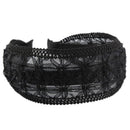 Elegant Lady Gothic Wide Lace Flower Headband Hair Band Hair Fancy Decor