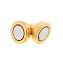 9 Pcs Carved Round Ball Magnetic Clasps For Necklace Jewelry Making 8mm