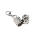 3 Pieces Stainless Steel Necklace Bracelet End Caps & Lobster Claw Clasp Finding 3 Size Making Crafts