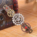 Lady Girls Steampunk Gears Hair Clip Goth Punk Vintage Hair Accessories