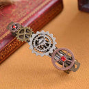 Lady Girls Steampunk Gears Hair Clip Goth Punk Vintage Hair Accessories