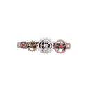 Lady Girls Steampunk Gears Hair Clip Goth Punk Vintage Hair Accessories