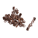 12pcs Clasp Jewelry Findings DIY Spring Clasps Metal Handmade Handcrafts 4mm