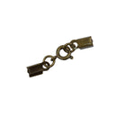 12pcs Crimp Lobster Clasp Metal Clip Ends Extender Chain Findings DIY Crafts