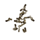 12pcs Crimp Lobster Clasp Metal Clip Ends Extender Chain Findings DIY Crafts