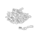 12pcs Alloy Clasp Jewelry Findings DIY Spring Clasps Necklace Bracelet 4mm