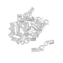12pcs Alloy Clasp Jewelry Findings DIY Spring Clasps Necklace Bracelet 4mm