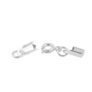 12pcs Alloy Clasp Jewelry Findings DIY Spring Clasps Necklace Bracelet 4mm