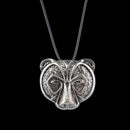 Bear Head Amulet Pendant Necklace Norse Viking Necklace Talisman Jewelry