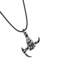 Norse Vikings Pendant Necklace Norse Hoe Hand Necklace Jewelry Vintage Charms