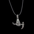 Norse Vikings Pendant Necklace Norse Hoe Hand Necklace Jewelry Vintage Charms