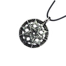 Amulet Viking Norse Necklace Pendant Talisman Double Pentagram Star Charms