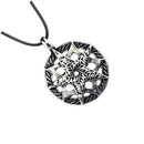 Amulet Viking Norse Necklace Pendant Talisman Double Pentagram Star Charms