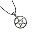 Mysterious Talisman Viking Odin's Pentagram Charms Pendant Rune Necklace