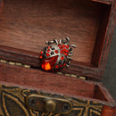 Crystal Ladybird Insect Brooch Vintage Animal Pins Fashion Jewelry