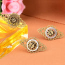 Antique Alloy Machinery Gears Vintage Gothic Steampunk Ring Womens Jewelry