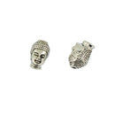 20pcs Tibetan Silver 3D Meditating Buddha Shape Pendants Metal Spacer Beads Jewelry Making