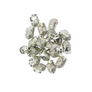20pcs Tibetan Silver 3D Meditating Buddha Shape Pendants Metal Spacer Beads Jewelry Making