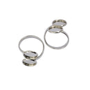 10 Pieces Ring Pad Bases 12mm Cabochons diy Ring Making Jewelry Making Crafts