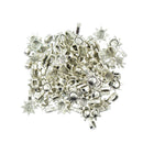 50 Pieces Sunflower Star Drop Glue On Bail Pendant Cabochon DIY Jewelry Gift