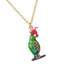 Punk Europe Creativity Delicate Parrot Necklace Accessory Pendant Alloy
