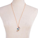 Popular Jewelry Temperament Wild Drop Kangaroo Alloy Pendant Necklace