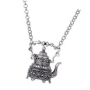 Retro Personalized Engraved Little Hip Flask Pendant Necklace Gift for Men Jewelry Ornament 72cm