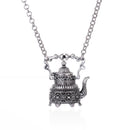 Retro Personalized Engraved Little Hip Flask Pendant Necklace Gift for Men Jewelry Ornament 72cm