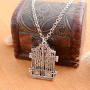 Lady Romantic Photo Frame Box Pendant Necklace for Lovers Valentine's Day Gift