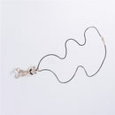 Cute Cat Pearl Opal Diamond Pendant Charm Dress Sweater Necklace for Women Girl