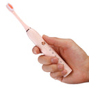 IP67 Powerful Ultrasonic Electric Toothbrush USB Charging Tooth Brush Oral Care Teeth Cleaner With Replacement Heads