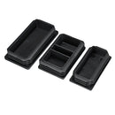 40x80/50x100/50x80mm Rectangle Tubing Blanking Plastic End Cap Cover Pipe Hole Insert Finishing Plug