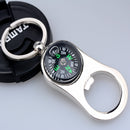 Alloy BEER Key Chain Bottle Opener Kitchen Women Tool Accessory Silver