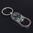 Alloy BEER Key Chain Bottle Opener Kitchen Women Tool Accessory Silver