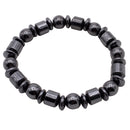 Geometric Black Stone Beads Yoga Men Women Fashion Bracelet Bangle Jewelry