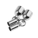 5pcs DIY Jewelry Copper Magnetic Clasp Lady Accessory Findings Home Gifts Silver